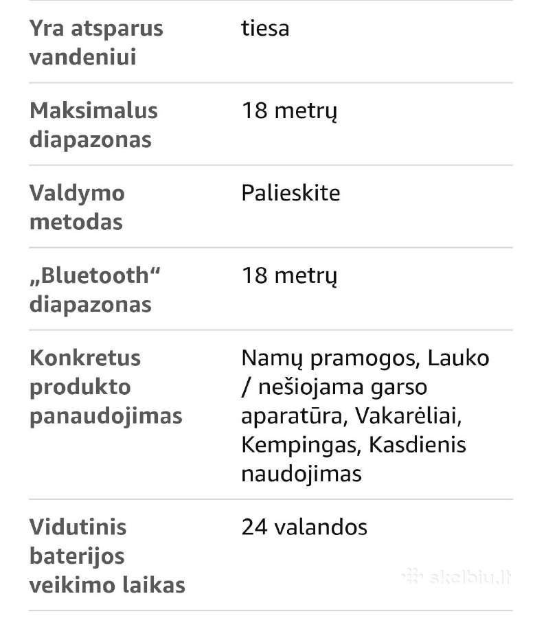 Nešiojama bluetooth kolonėlė Cyboris s11 max - nuotraukos Nr. 8