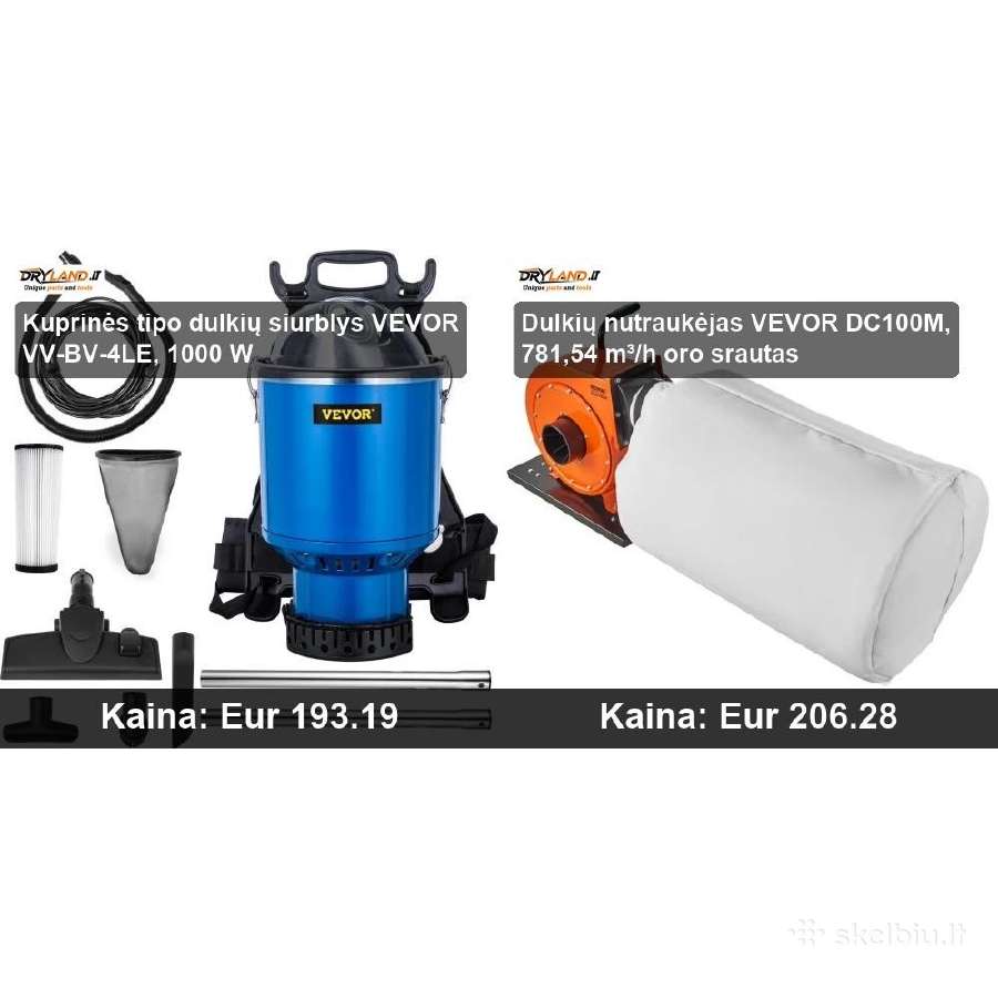 Dulkių Siurbliai ir Cikloniniai Separatoriai - nuotraukos Nr. 29