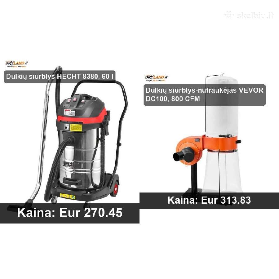 Dulkių Siurbliai ir Cikloniniai Separatoriai - nuotraukos Nr. 30