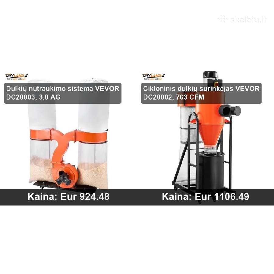 Dulkių Siurbliai ir Cikloniniai Separatoriai - nuotraukos Nr. 32