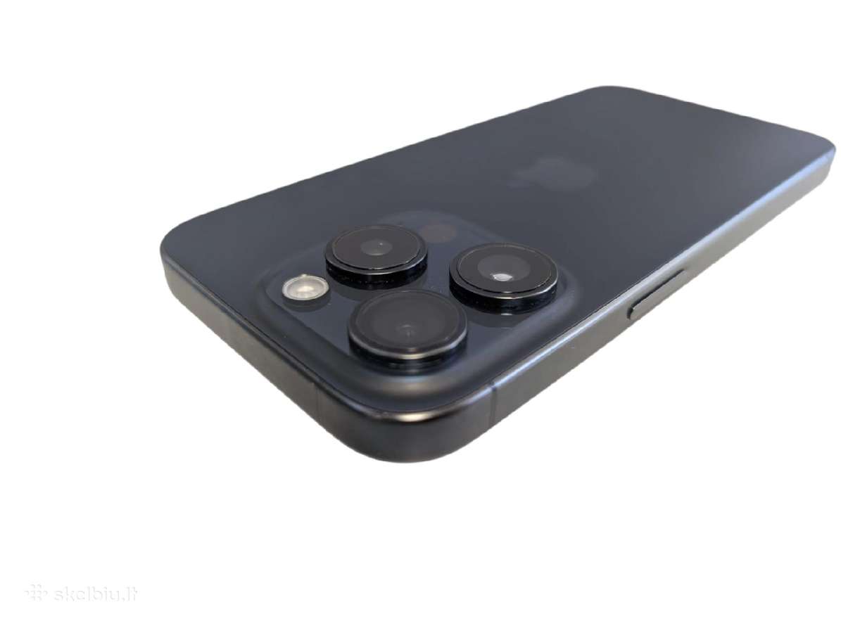 iPhone 15 Pro 128gb + 3 mėn. garantija - nuotraukos Nr. 7
