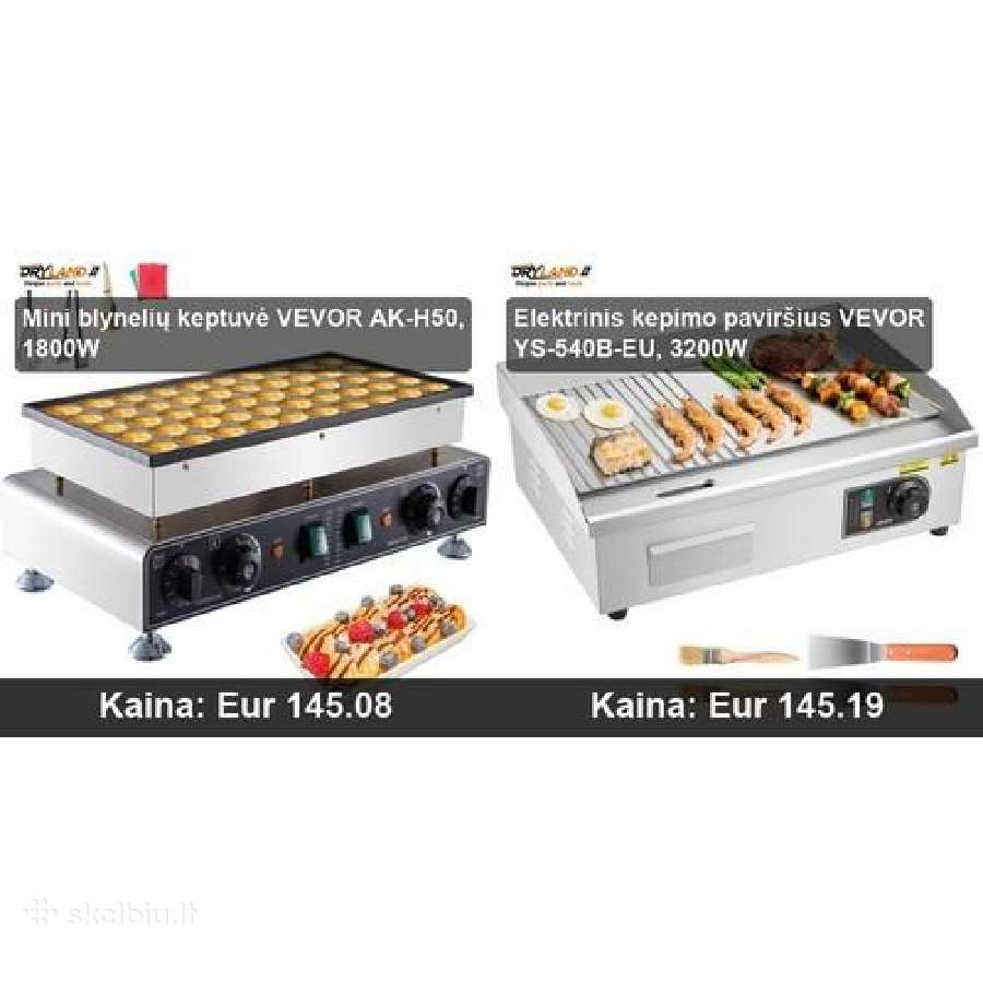 Elektrinės keptuvės, griliai - nuotraukos Nr. 13