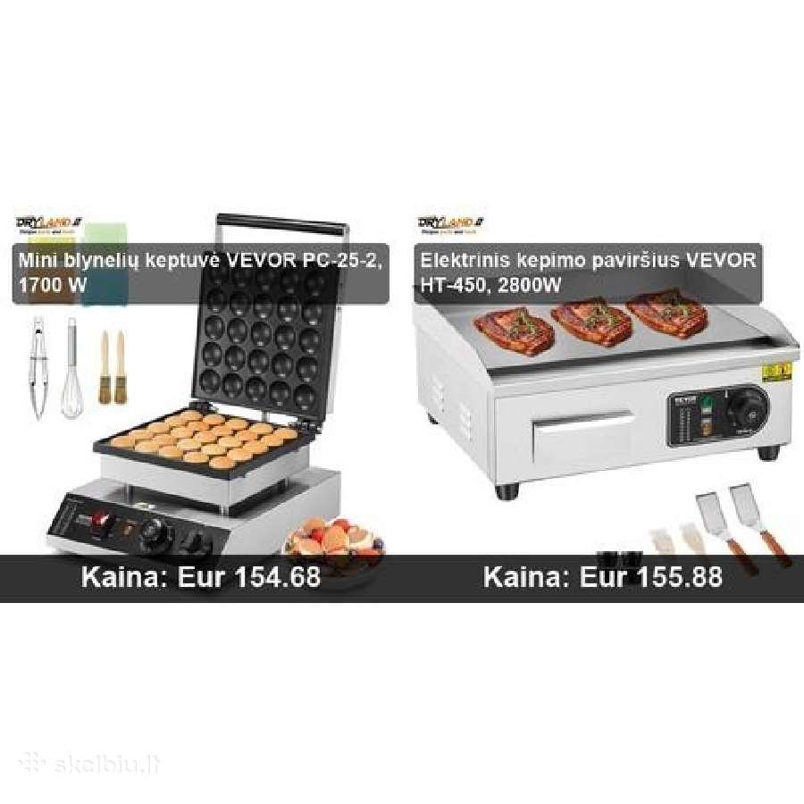 Elektrinės keptuvės, griliai - nuotraukos Nr. 17