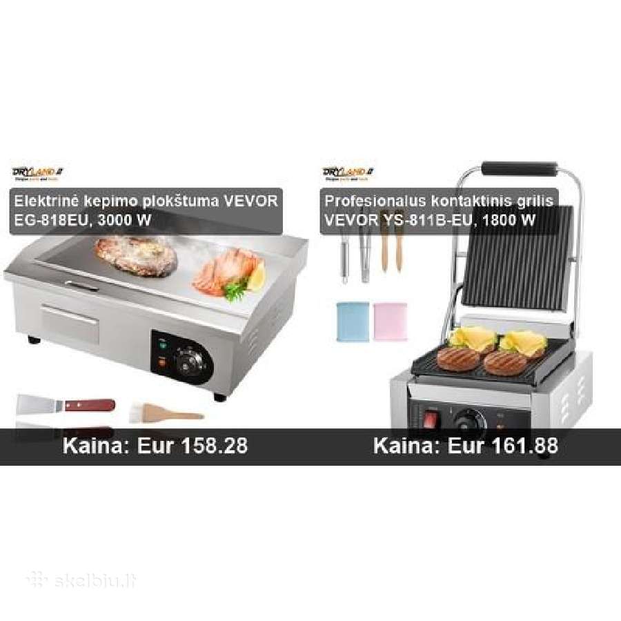 Elektrinės keptuvės, griliai - nuotraukos Nr. 18