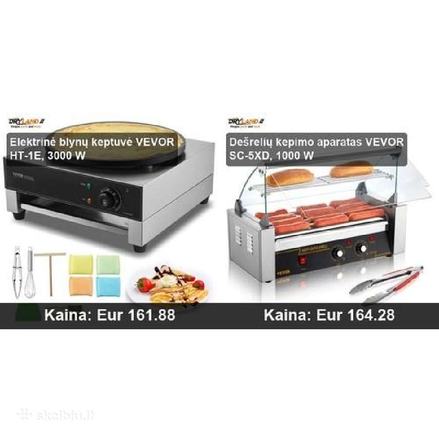Elektrinės keptuvės, griliai - nuotraukos Nr. 19