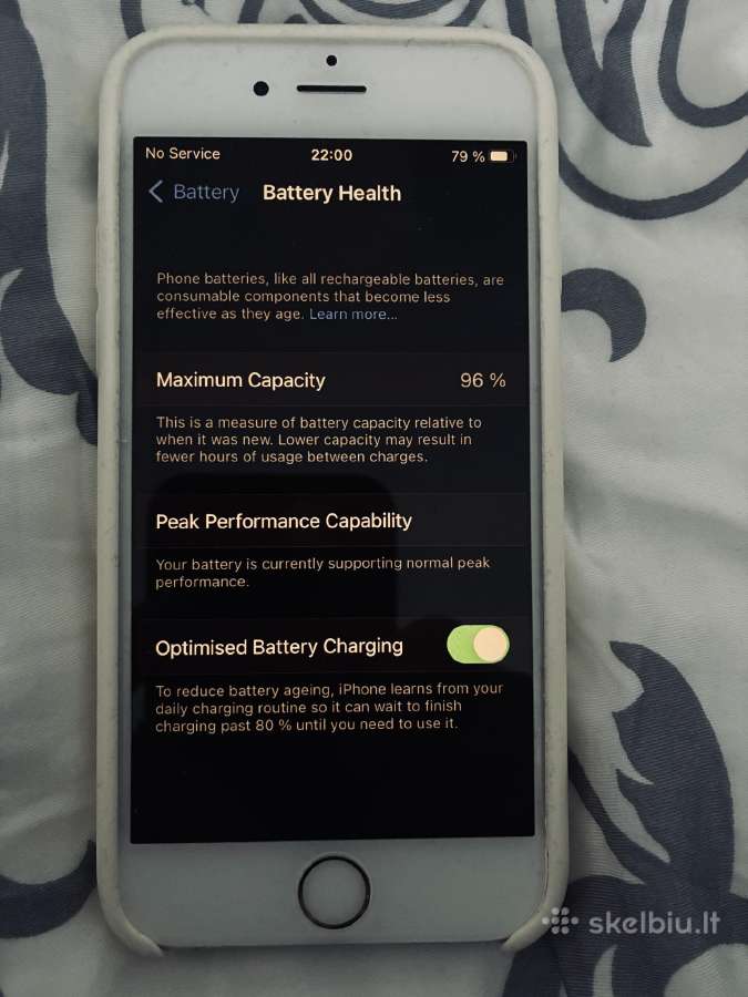 Parduodu iPhone 6s / 16 GB / 96% baterija - nuotraukos Nr. 2