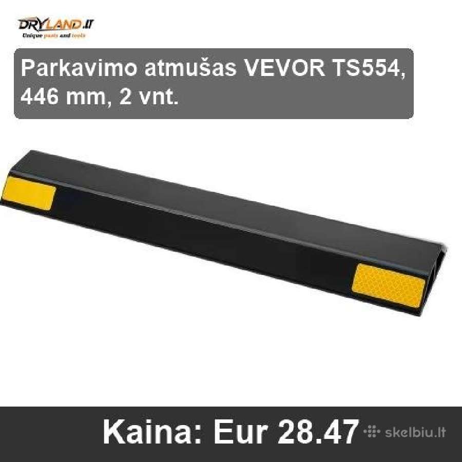 Garažo grindų kilimėliai ir ratų atramos - nuotraukos Nr. 3