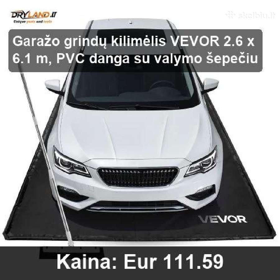 Garažo grindų kilimėliai ir ratų atramos - nuotraukos Nr. 7