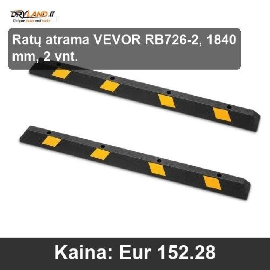 Garažo grindų kilimėliai ir ratų atramos - nuotraukos Nr. 8