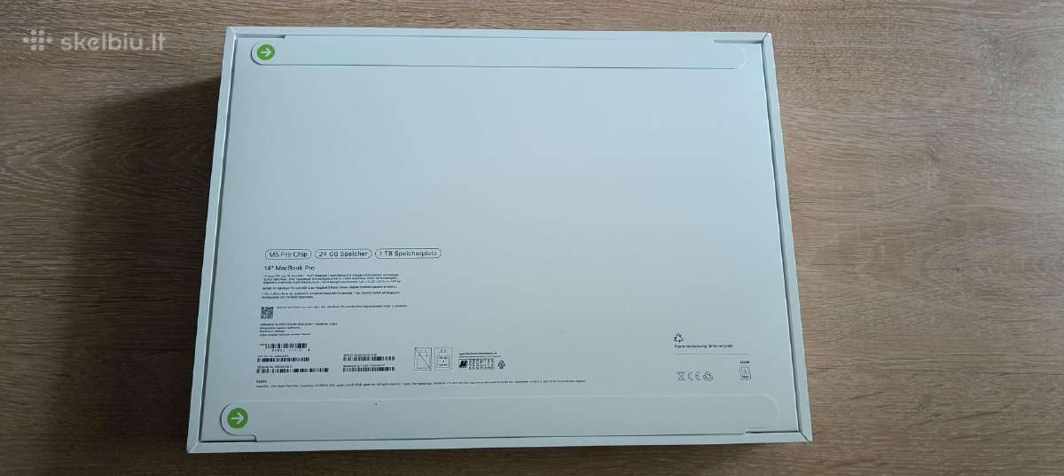 MacBook pro 14 m5 pro - nuotraukos Nr. 2