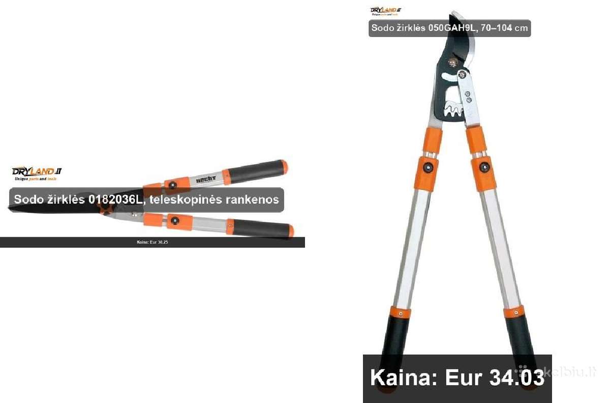 Akumuliatorinės gyvatvorių genėjimo įranga - nuotraukos Nr. 22