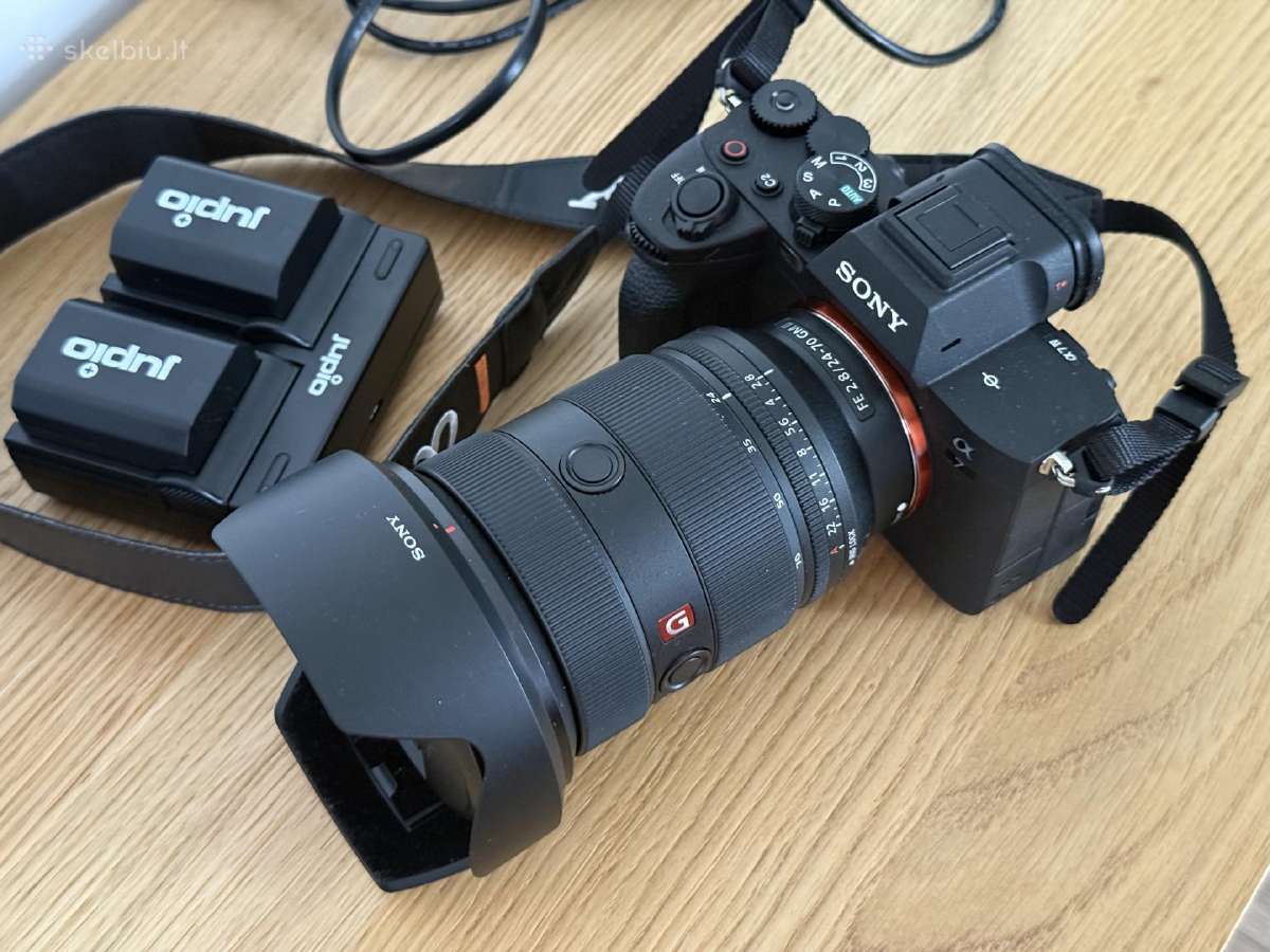 Sony A7 Mark Iv bodysony 24-70mm f2.8 Fe Gm II - nuotraukos Nr. 2