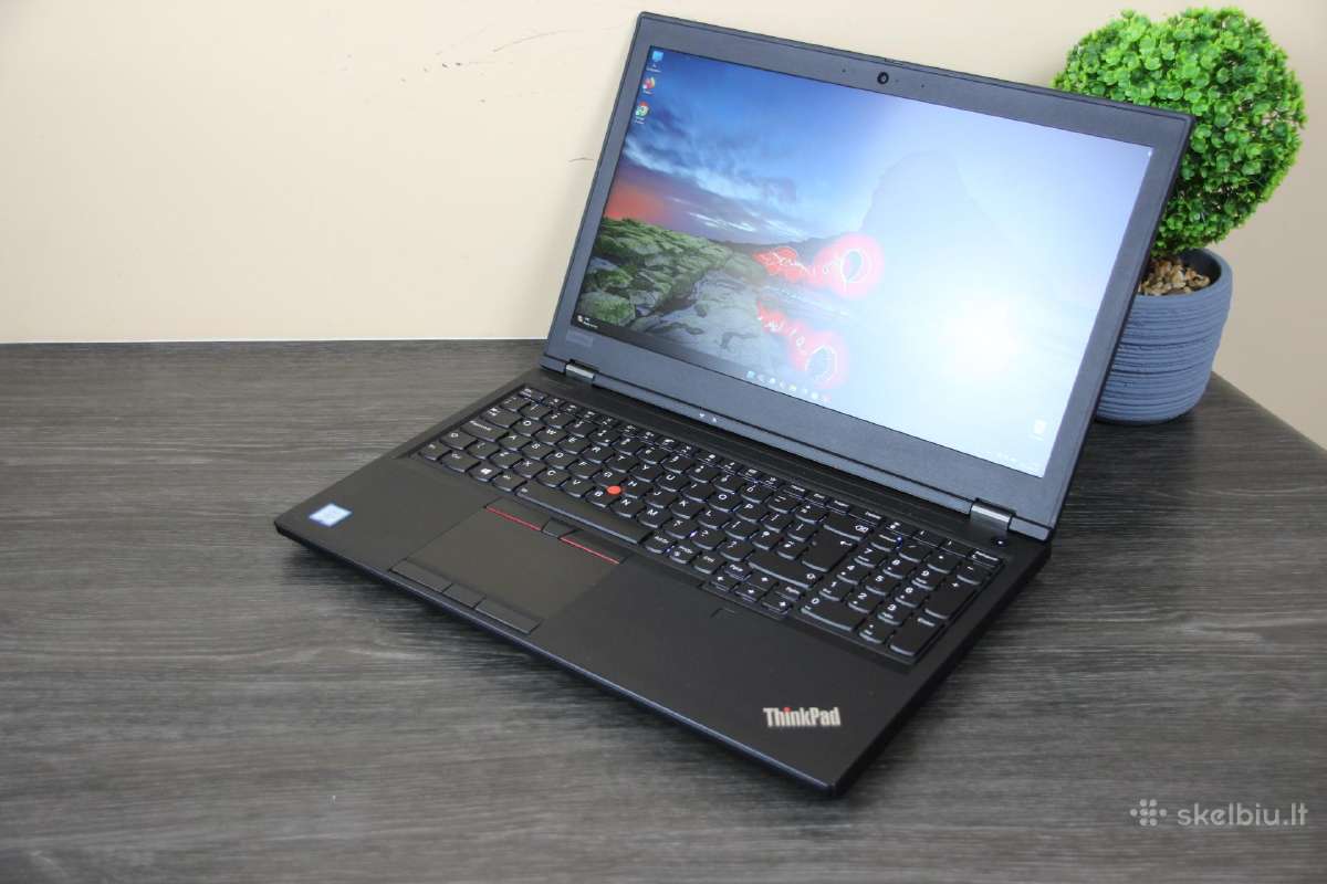 Lenovo P53 i7-9750h 32gb 512gb T1000 Fhd - nuotraukos Nr. 3