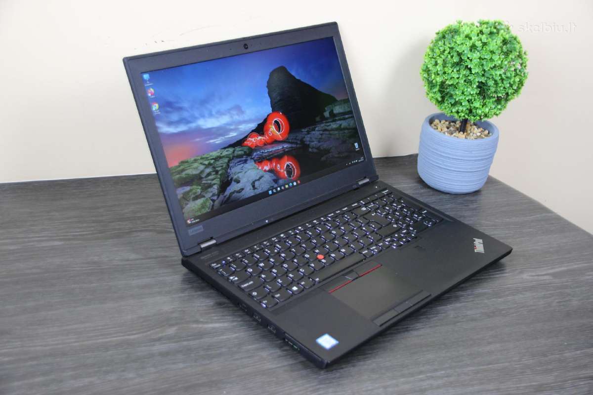 Lenovo P53 i7-9750h 32gb 512gb T1000 Fhd - nuotraukos Nr. 5