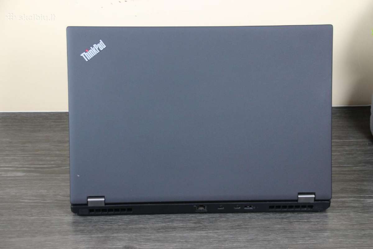Lenovo P53 i7-9750h 32gb 512gb T1000 Fhd - nuotraukos Nr. 8