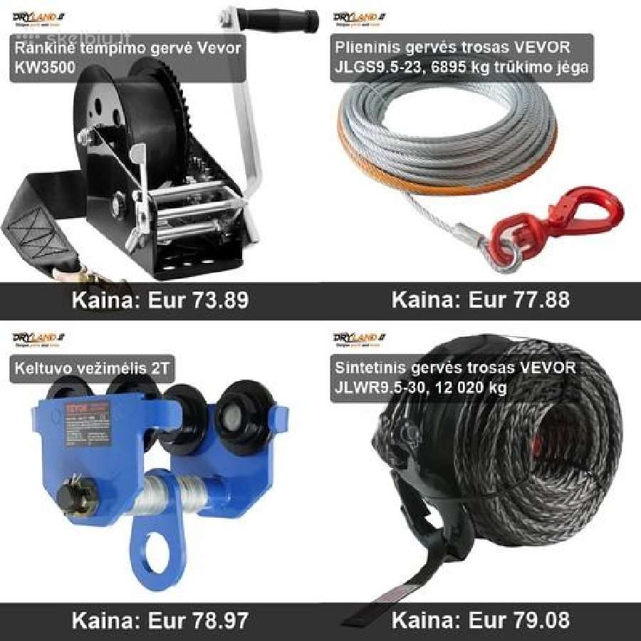Gervės & Bekelės Gelbėjimo Rinkinys - nuotraukos Nr. 20