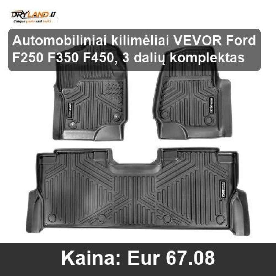 Automobiliniai Kilimėliai Apsauga Jūsų Visureigiui - nuotraukos Nr. 5
