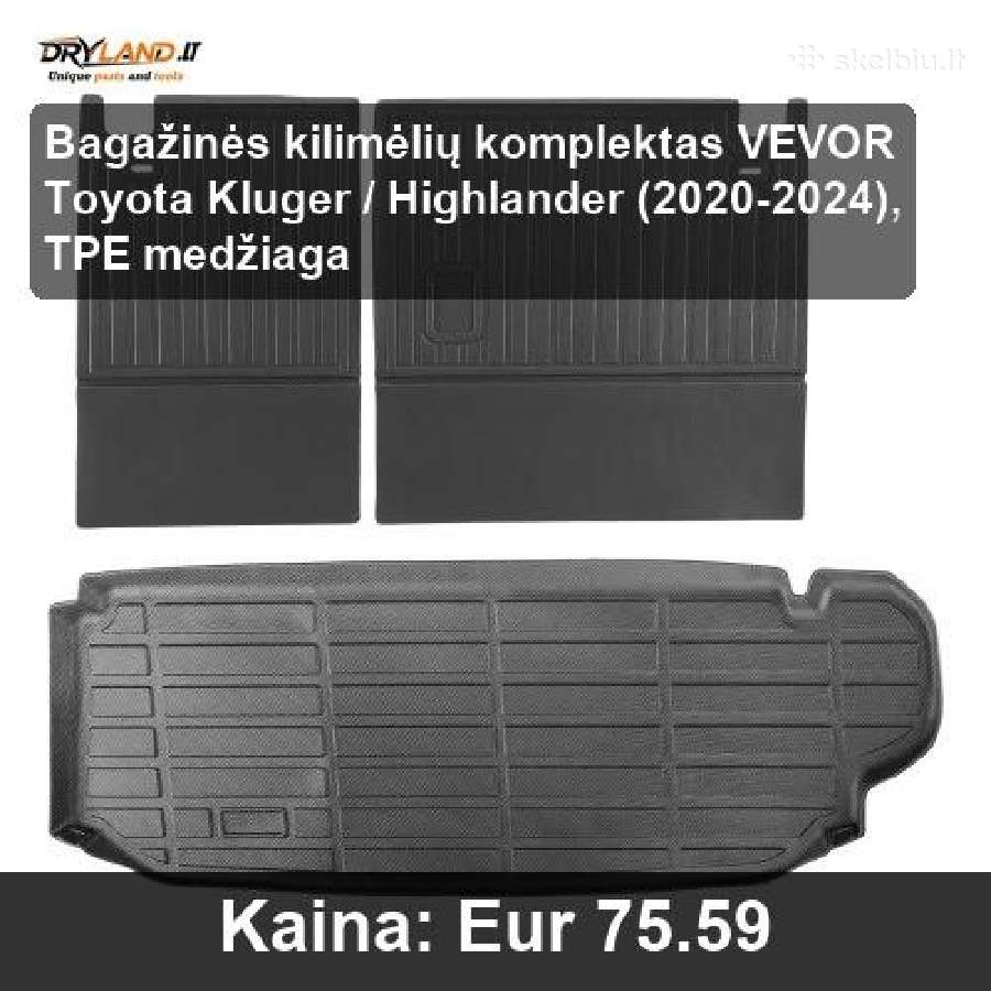 Automobiliniai Kilimėliai Apsauga Jūsų Visureigiui - nuotraukos Nr. 6