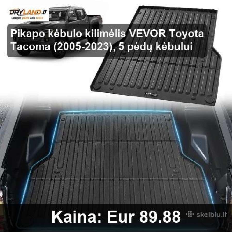 Automobiliniai Kilimėliai Apsauga Jūsų Visureigiui - nuotraukos Nr. 3
