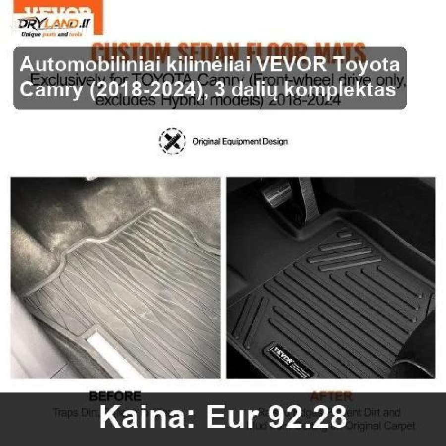 Automobiliniai Kilimėliai Apsauga Jūsų Visureigiui - nuotraukos Nr. 8
