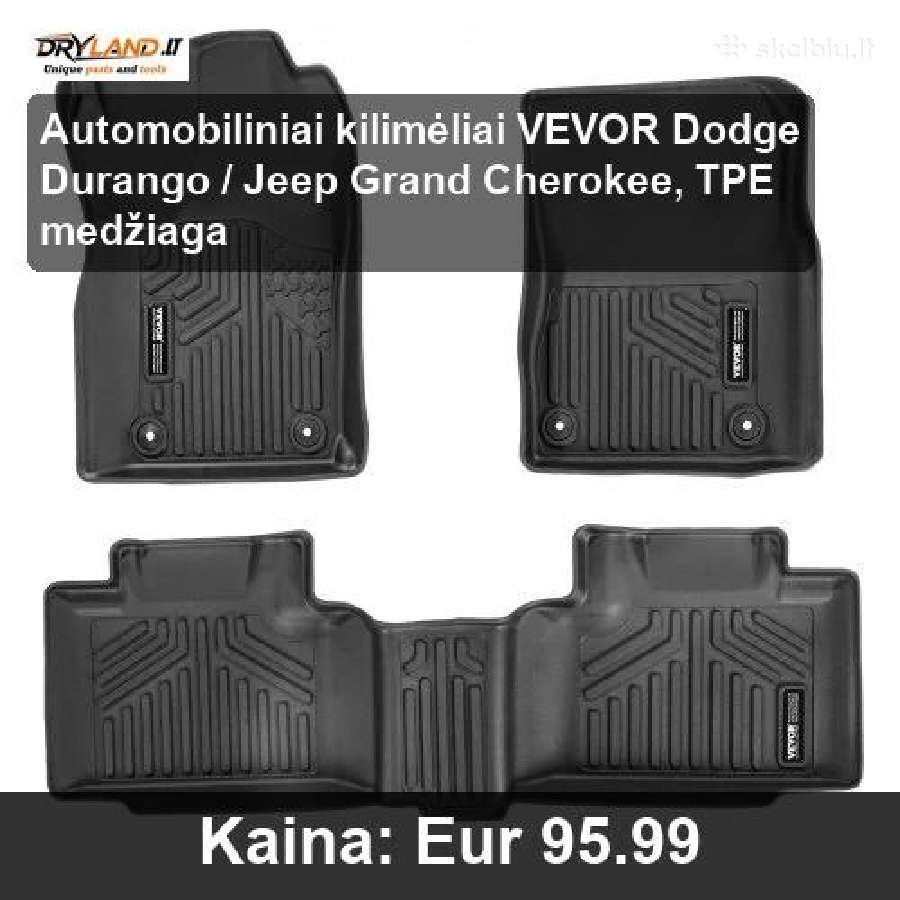 Automobiliniai Kilimėliai Apsauga Jūsų Visureigiui - nuotraukos Nr. 12