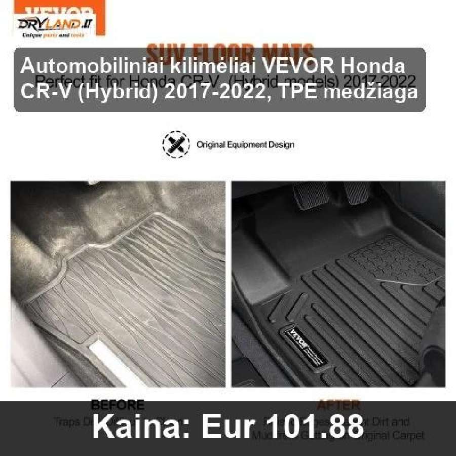 Automobiliniai Kilimėliai Apsauga Jūsų Visureigiui - nuotraukos Nr. 14
