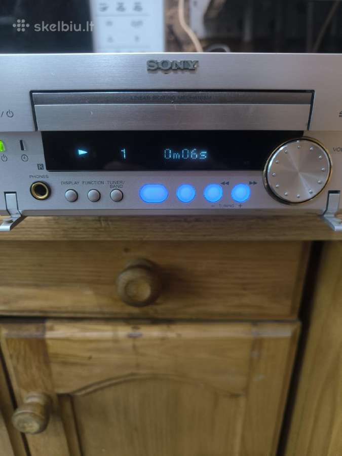 Muzikinis centras Sony Hcd-sd1 - nuotraukos Nr. 3