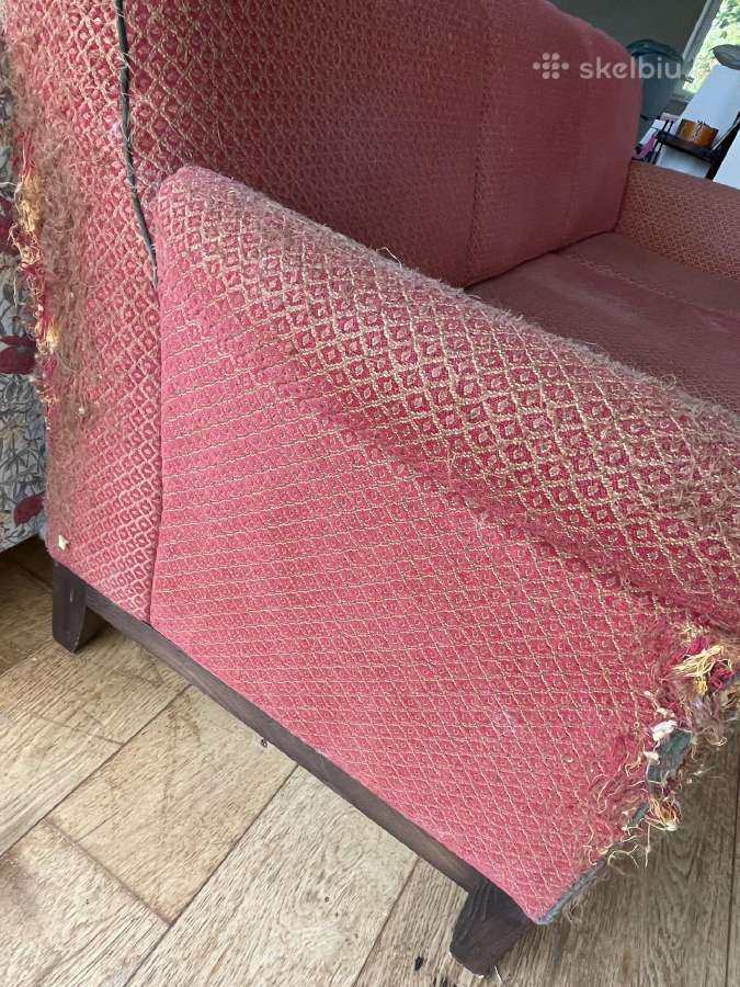 Klasikinio stiliaus sofa restauravimui - nuotraukos Nr. 2