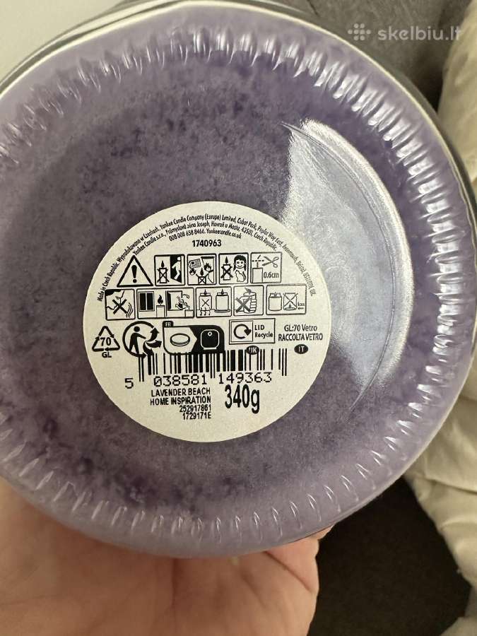 Yankee Candle Lavender Beach 340g - nuotraukos Nr. 2