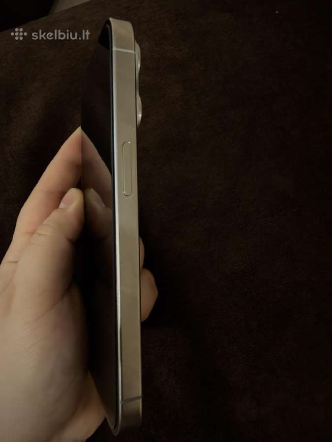 iPhone 15 pro 128 GB white titanium - nuotraukos Nr. 5