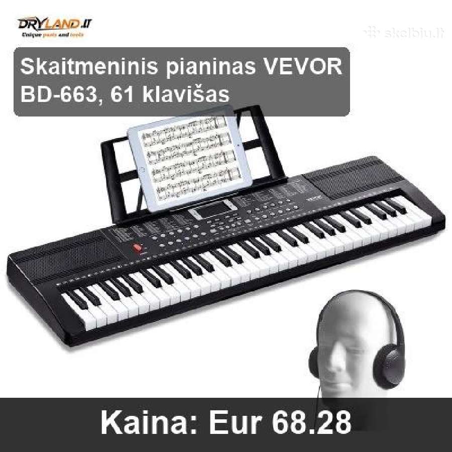 Skaitmeniniai klavišiniai instrumentai - nuotraukos Nr. 2