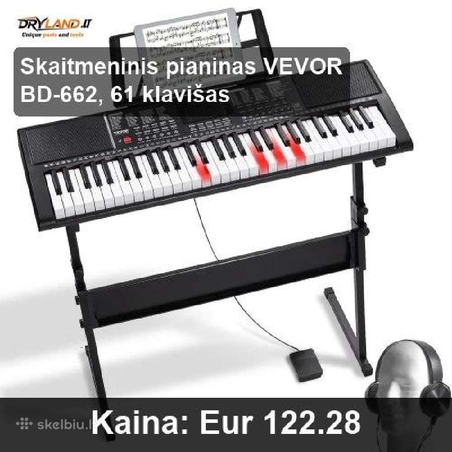 Skaitmeniniai klavišiniai instrumentai - nuotraukos Nr. 7