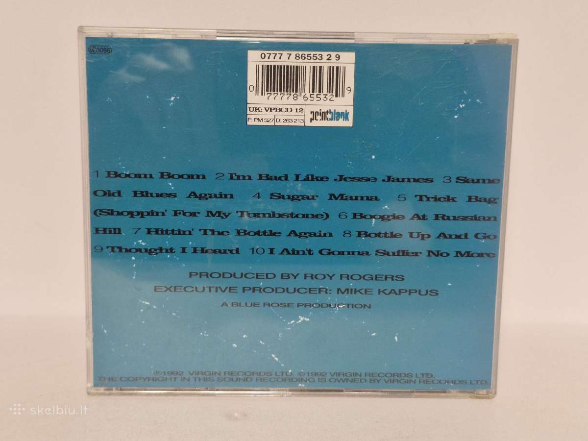 Audio CD John Lee Hooker – Boom Boom - nuotraukos Nr. 7