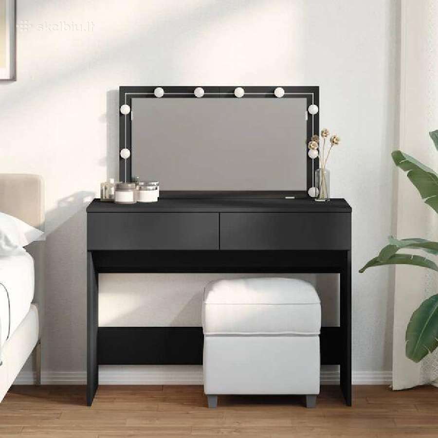 Kosmetinis staliukas su LED vidaxl(848206) - nuotraukos Nr. 2