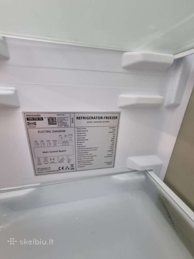 Ikea įmontuojamas šaldytuvas - nuotraukos Nr. 4