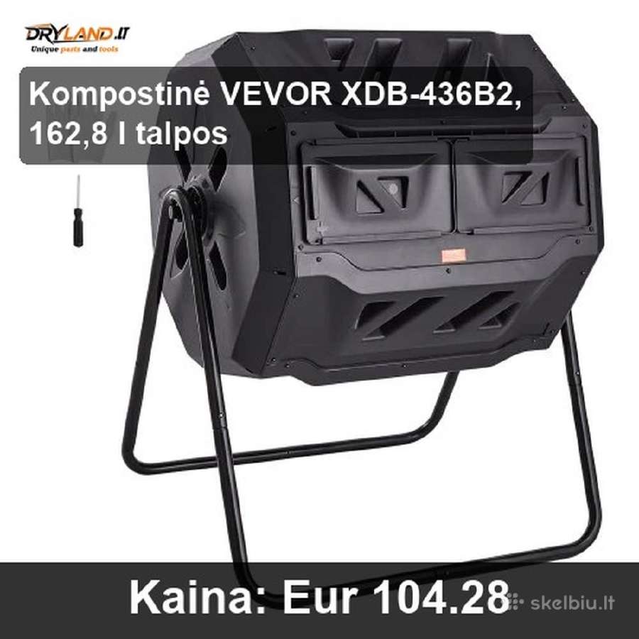 Kompostavimo dėžės organinių atliekų laikymui - nuotraukos Nr. 7