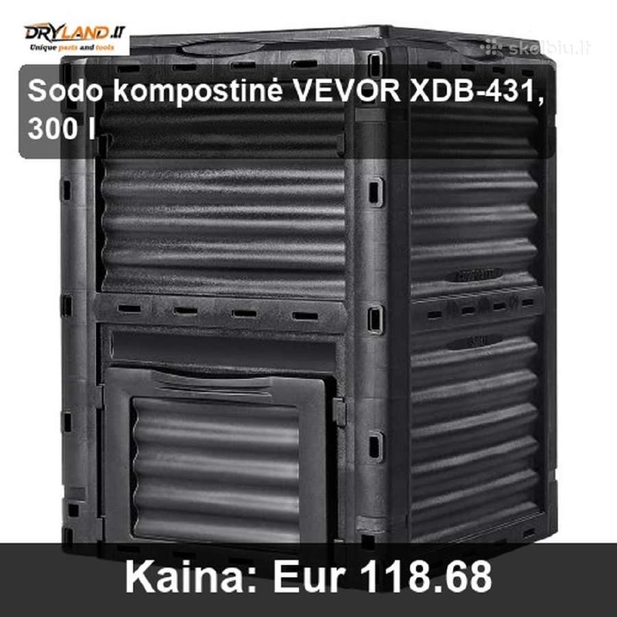 Kompostavimo dėžės organinių atliekų laikymui - nuotraukos Nr. 10