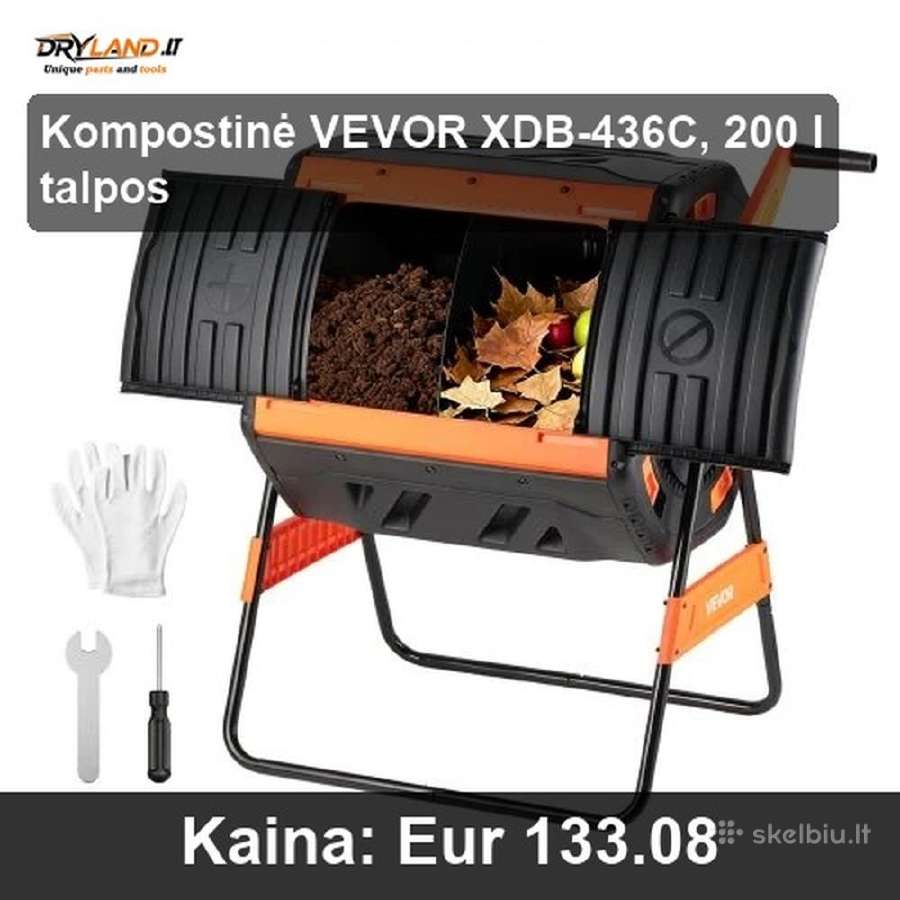 Kompostavimo dėžės organinių atliekų laikymui - nuotraukos Nr. 11