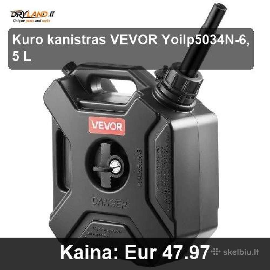 Patikimi degalų kanistrai – Atsarginės Kuras - nuotraukos Nr. 3