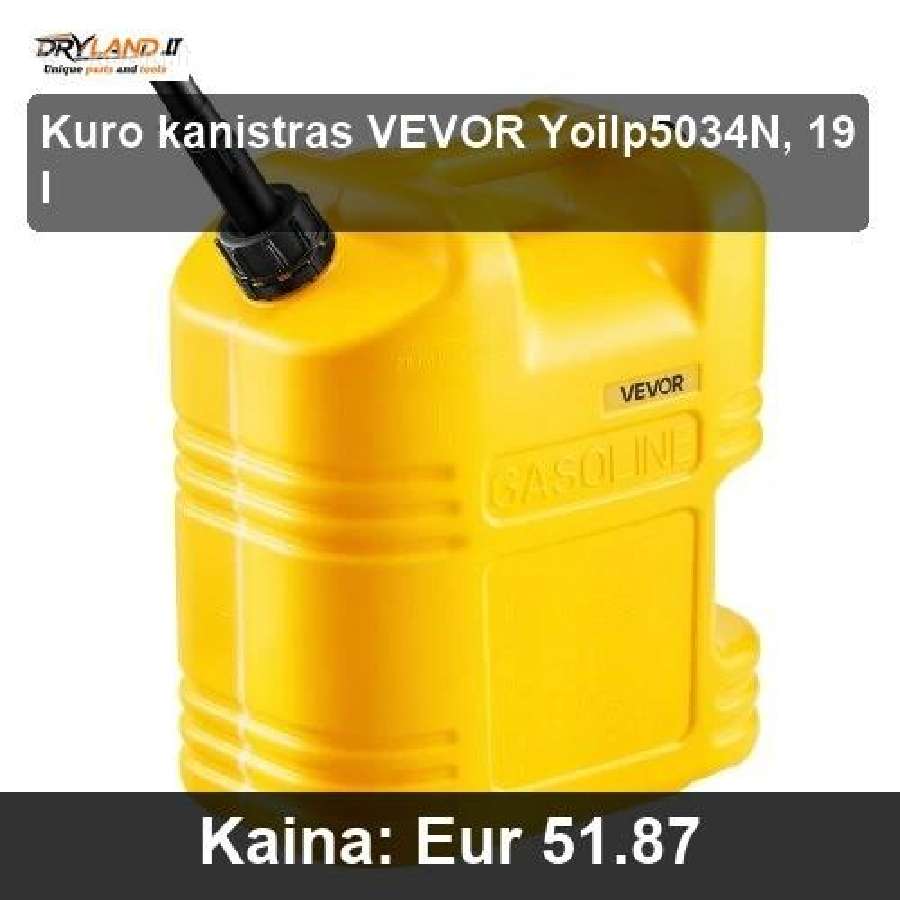 Patikimi degalų kanistrai – Atsarginės Kuras - nuotraukos Nr. 4
