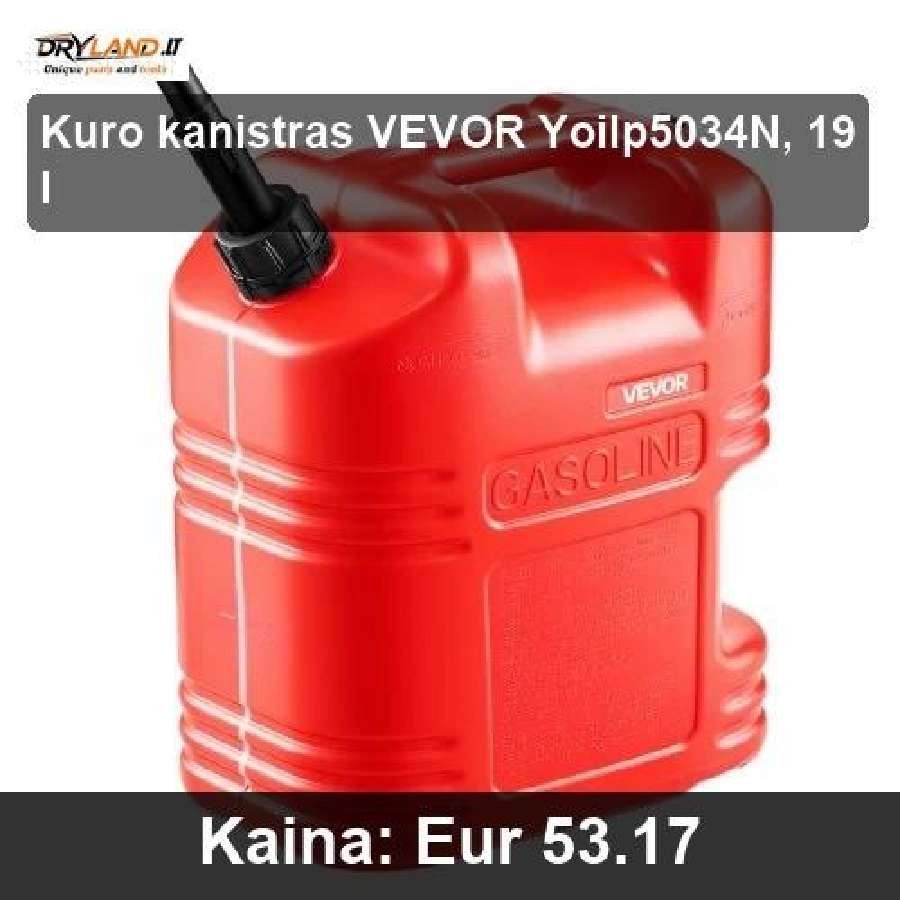 Patikimi degalų kanistrai – Atsarginės Kuras - nuotraukos Nr. 5