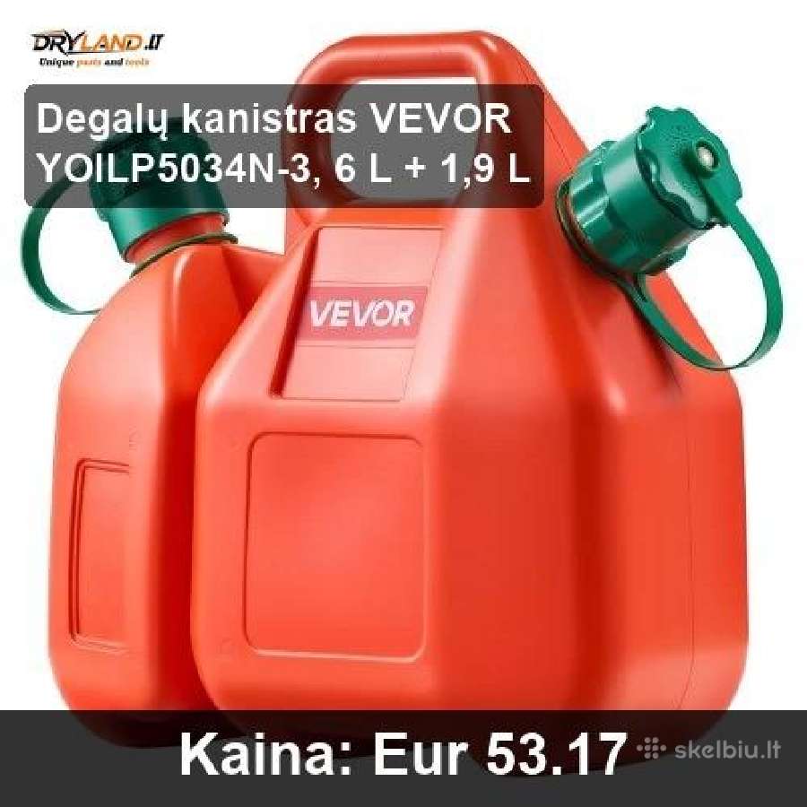Patikimi degalų kanistrai – Atsarginės Kuras - nuotraukos Nr. 6
