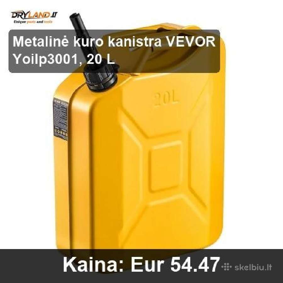 Patikimi degalų kanistrai – Atsarginės Kuras - nuotraukos Nr. 8