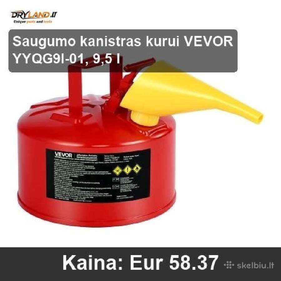 Patikimi degalų kanistrai – Atsarginės Kuras - nuotraukos Nr. 10