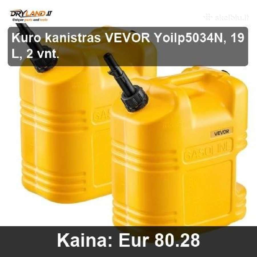 Patikimi degalų kanistrai – Atsarginės Kuras - nuotraukos Nr. 16