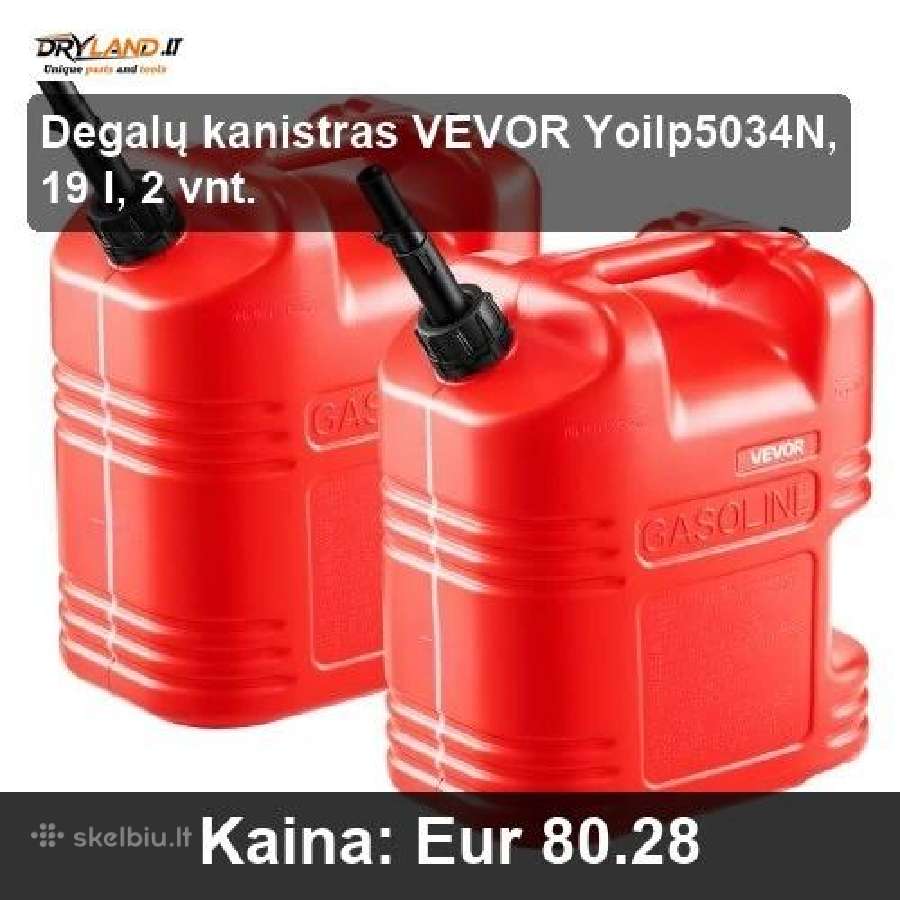 Patikimi degalų kanistrai – Atsarginės Kuras - nuotraukos Nr. 17