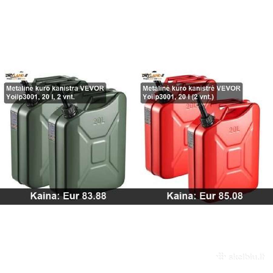 Patikimi degalų kanistrai – Atsarginės Kuras - nuotraukos Nr. 18