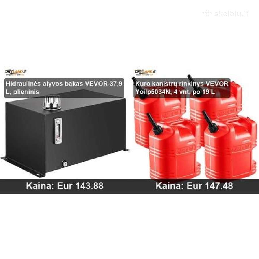 Patikimi degalų kanistrai – Atsarginės Kuras - nuotraukos Nr. 20