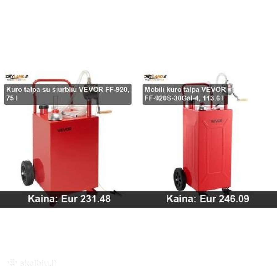 Patikimi degalų kanistrai – Atsarginės Kuras - nuotraukos Nr. 23