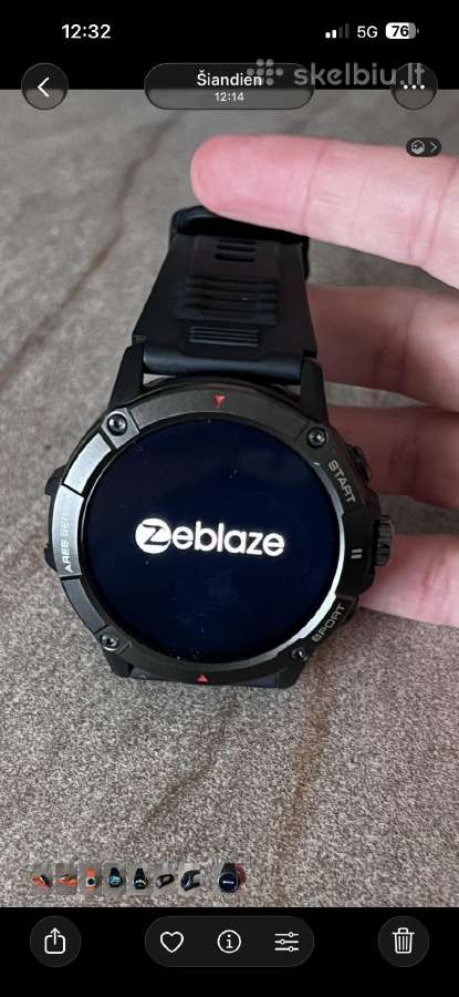 Xiaomi Zeblaze Ares 3 - nuotraukos Nr. 4